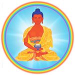 Amitabha in rainbow